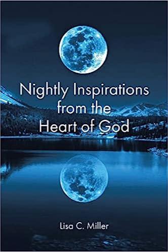Book cover of Nightly Inspirations from the Heart of God by Lisa C Miller