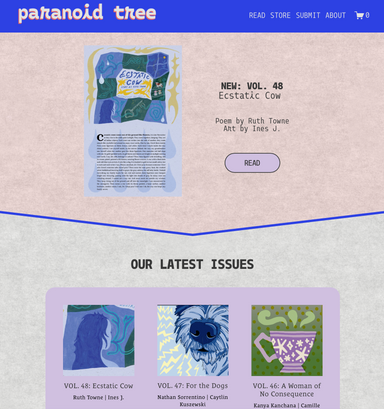 Paranoid Tree Press latest issue