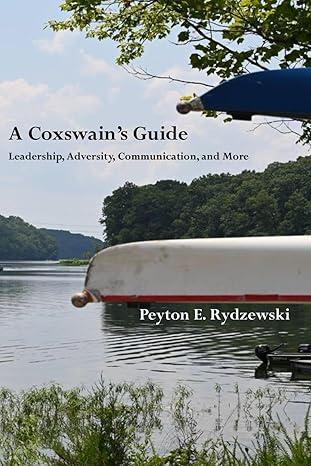 Book cover of A Coxswain's Guide by Peyton Rydzewski