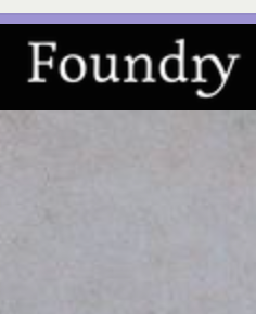 Foundry latest issue