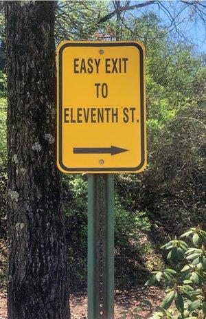 Book cover of Easy Exit to Eleventh Street by kt.grace98