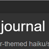 horror senryu journal logo