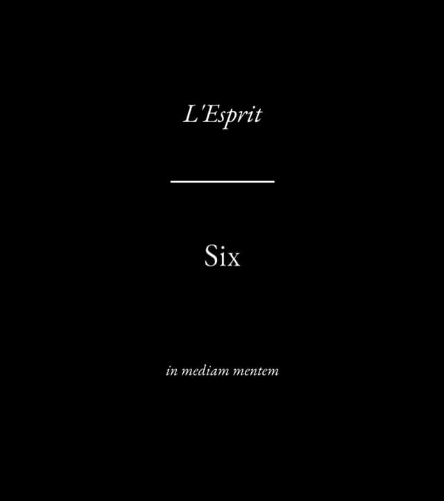 L'Esprit Literary Review latest issue