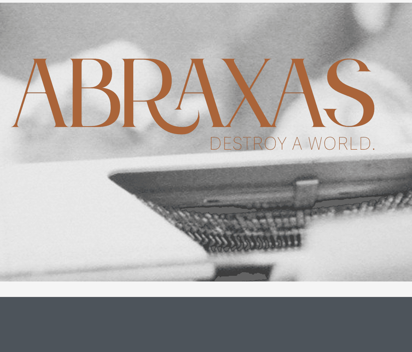 Cover of Abraxas Review