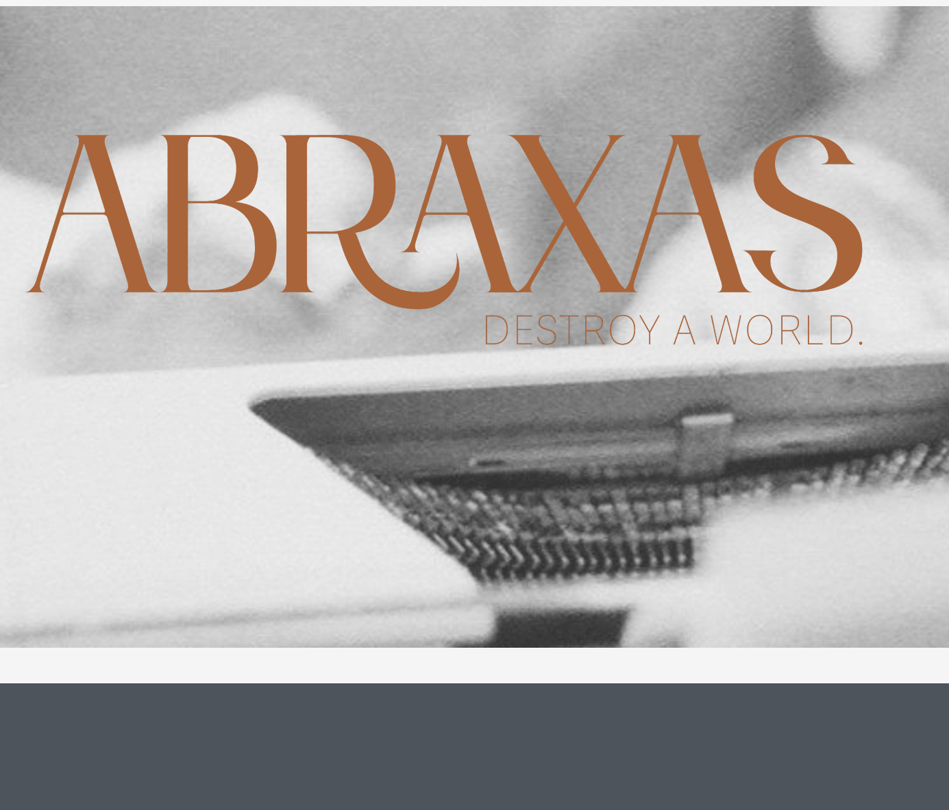 Cover of Abraxas Review