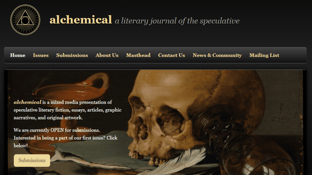 Alchemical: A Literary Journal of the Speculative latest issue