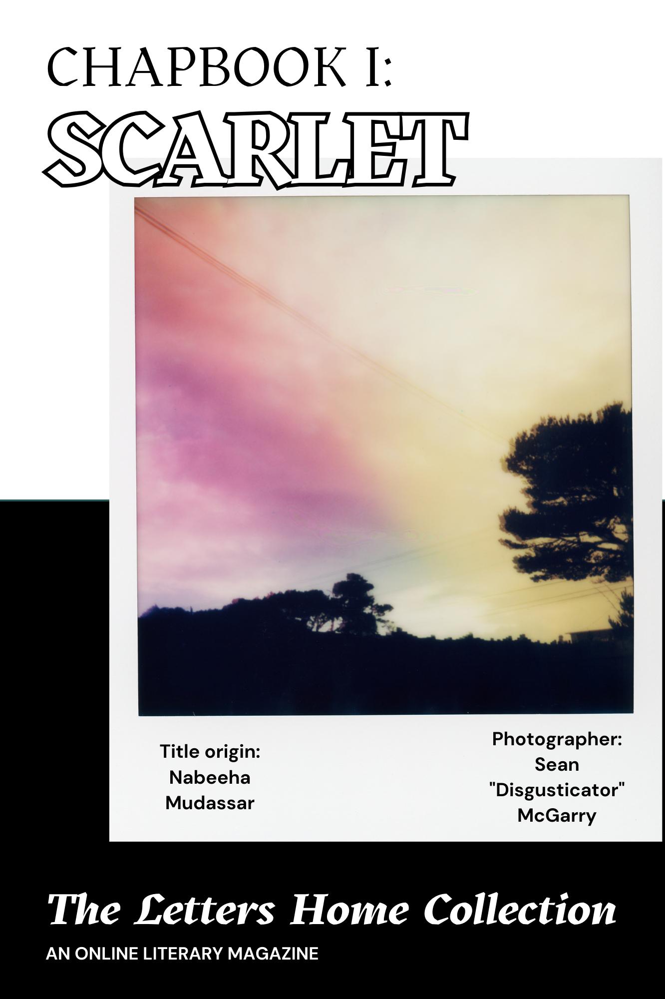 Book cover of Chapbook I: scarlet by The Letters Home Collection