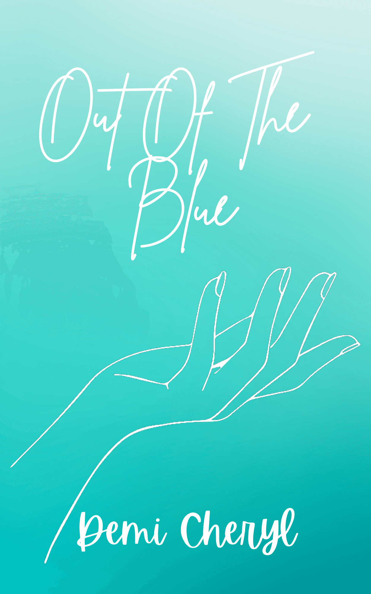 Book cover of Out of the Blue by Demi Cheryl