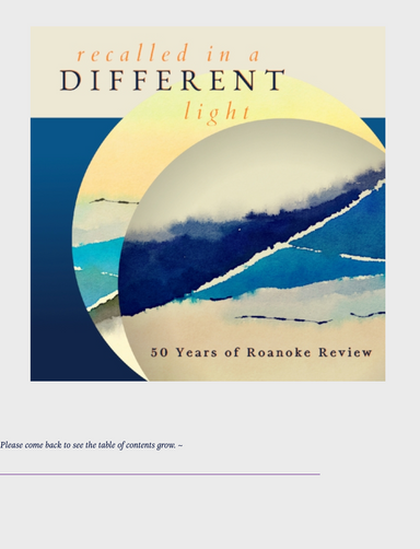 Roanoke Review latest issue
