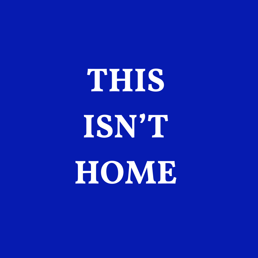 Cover of this isn't home