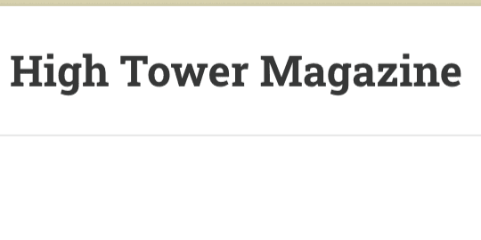 High Tower Magazine latest issue