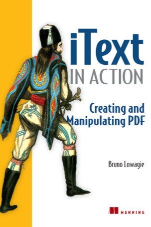 Book cover of iText in Action by Bruno Lowagie