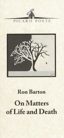 Book cover of On Matters of Life and Death by Ron Barton