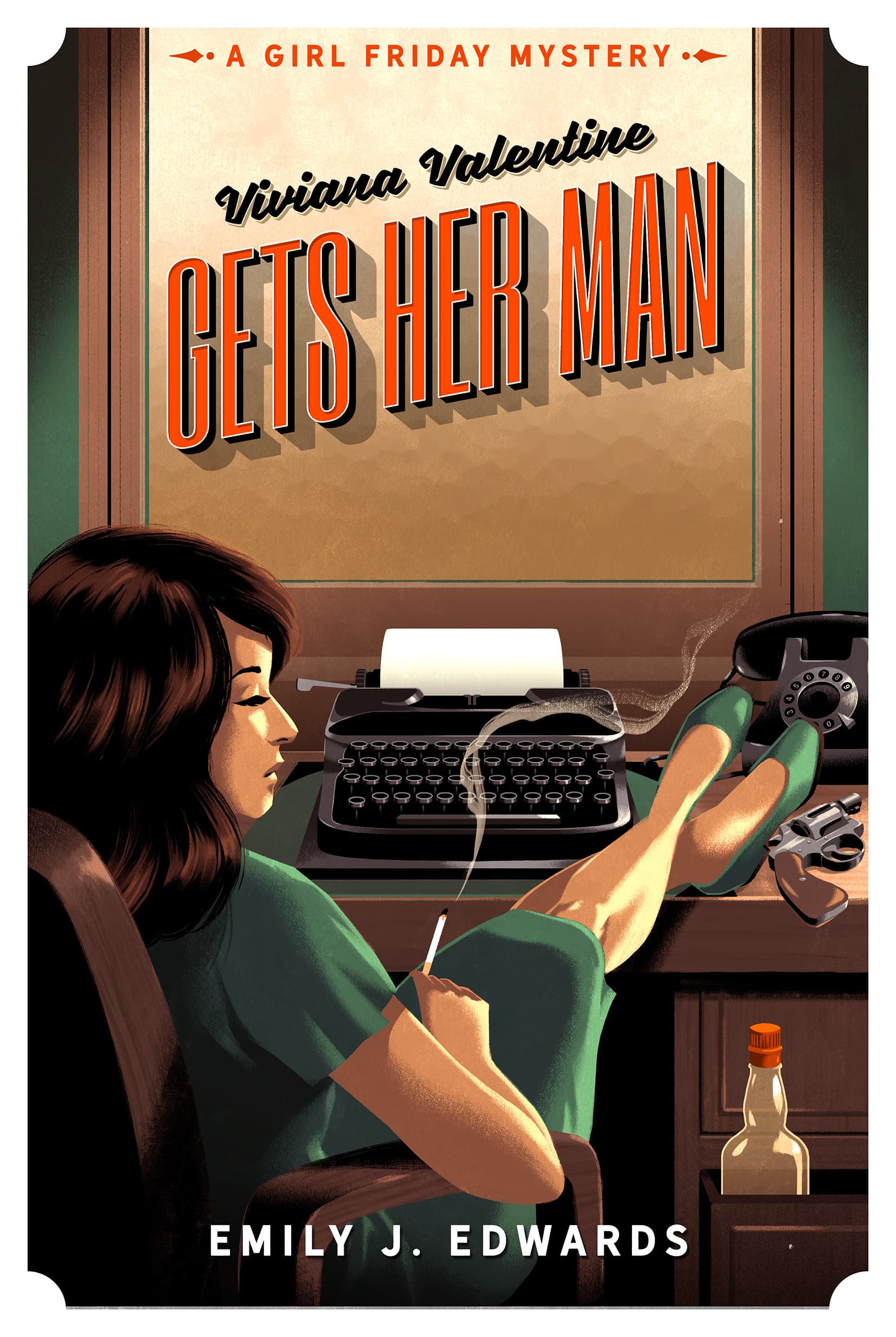Book cover of Viviana Valentine Gets Her Man by Emily J. Edwards