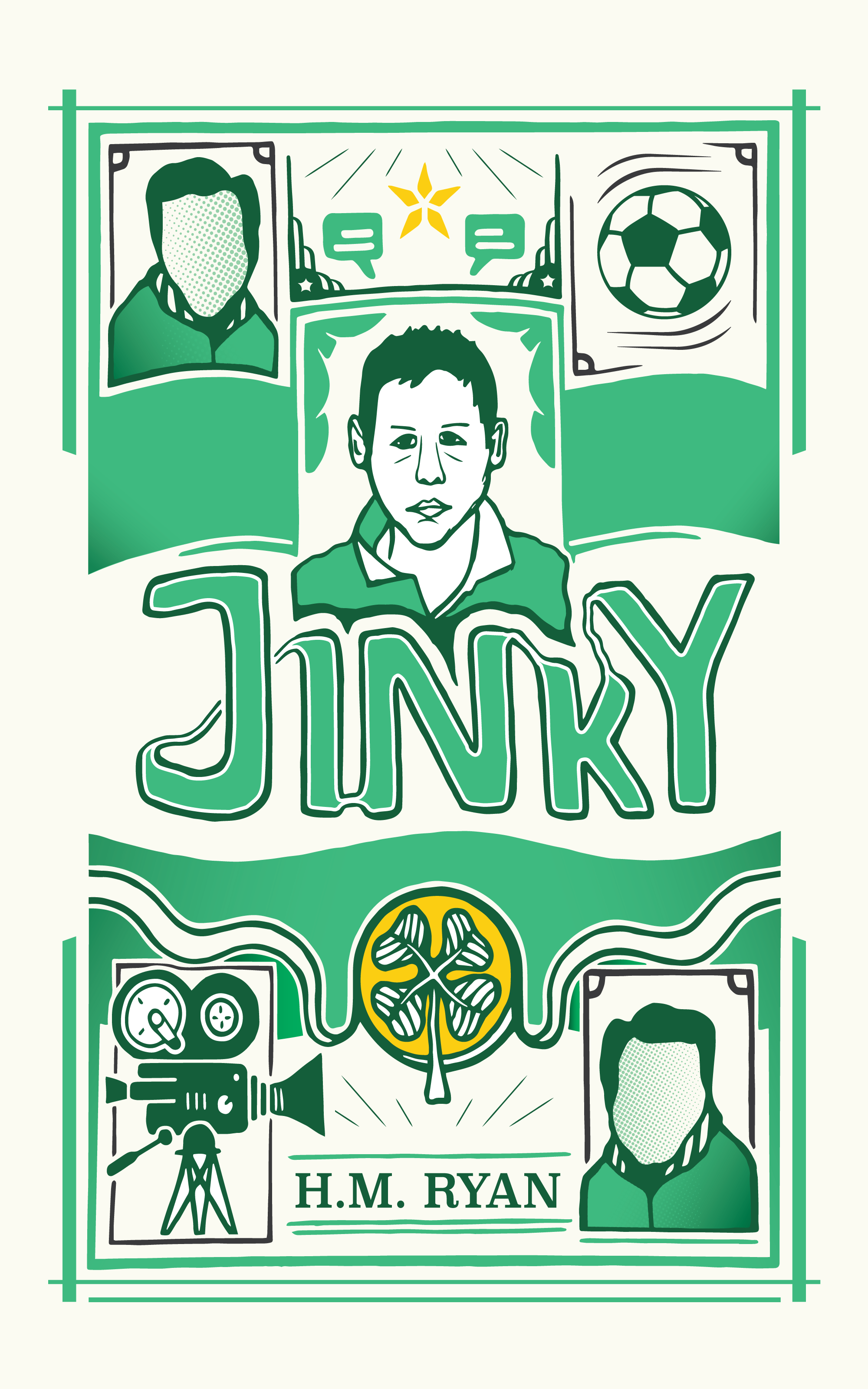 Book cover of Jinky by H.M. Ryan