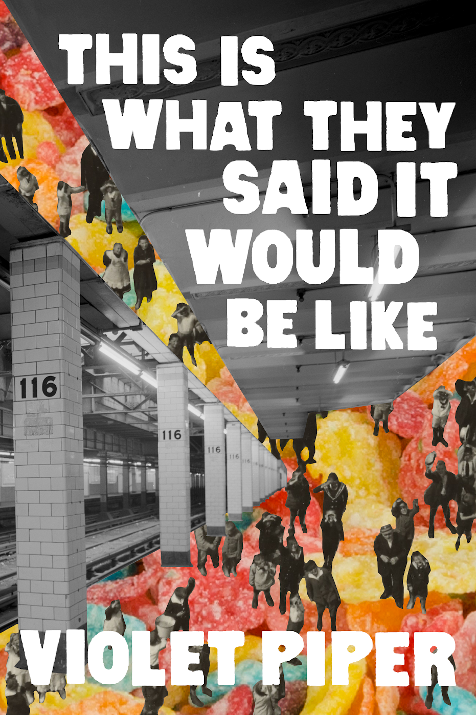 Book cover of This Is What They Said It Would Be Like by Violet Piper