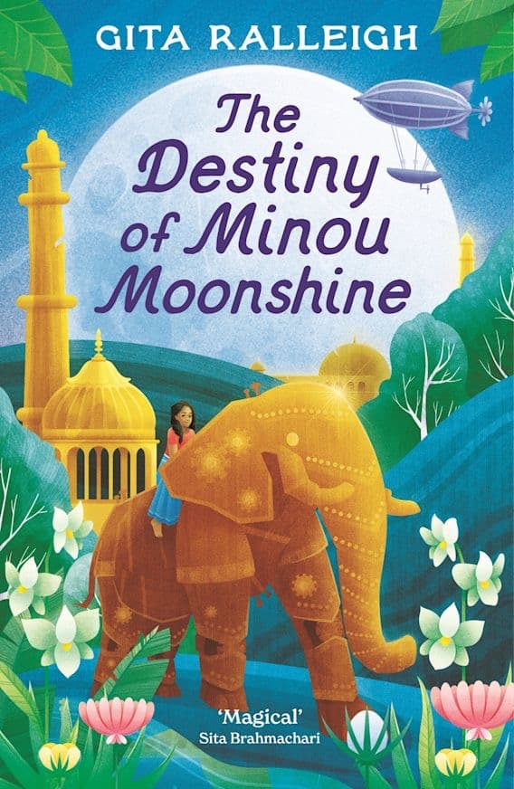 Book cover of The Destiny of Minou Moonshine by Gita Ralleigh