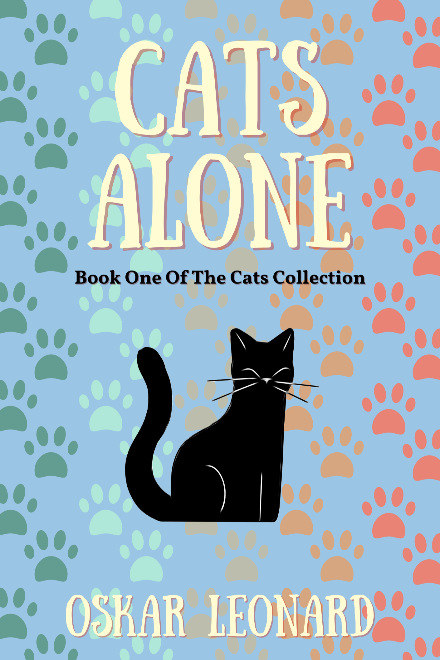 Book cover of Cats Alone by Oskar Leonard