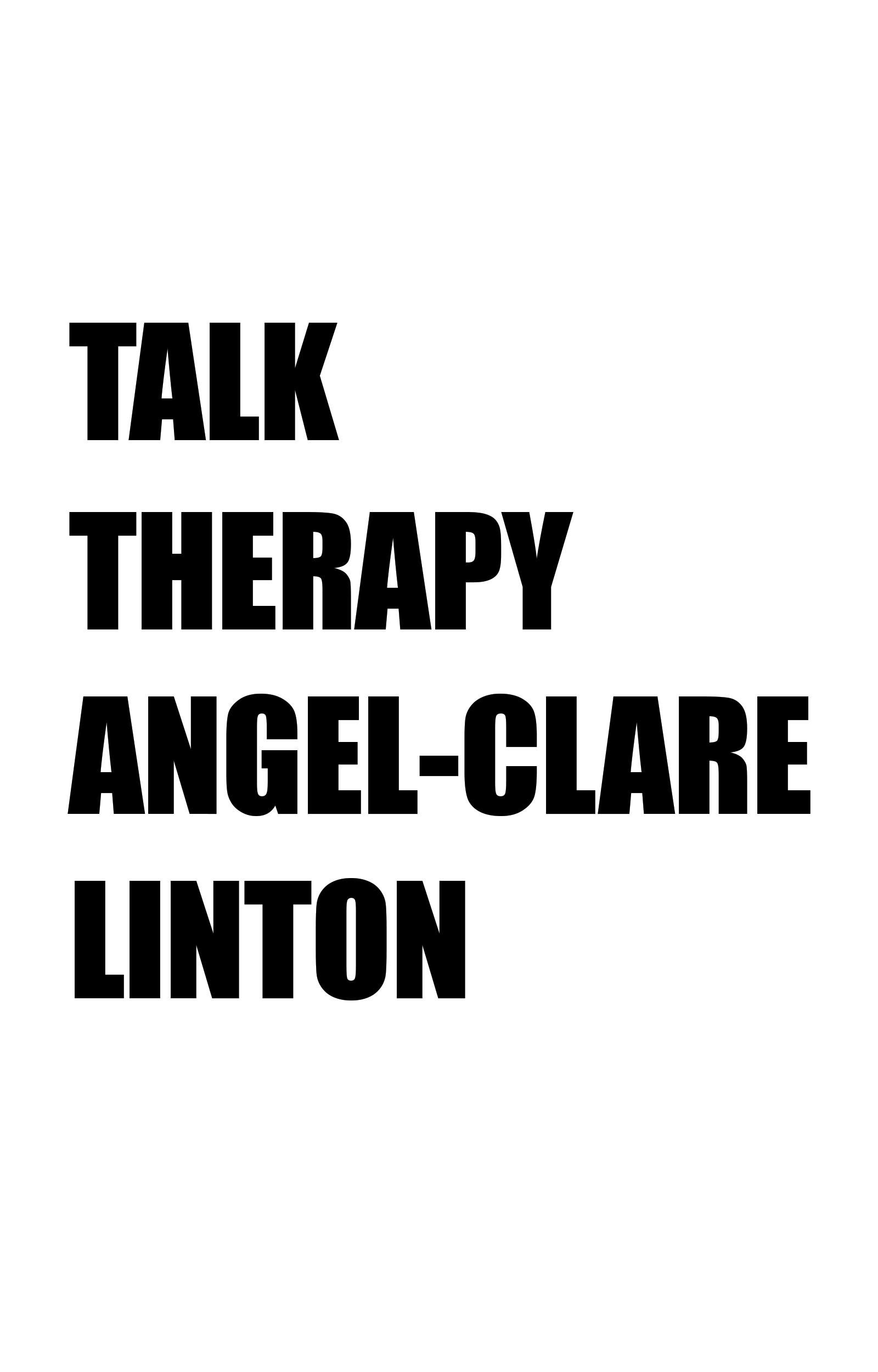 Book cover of Talk Therapy by Angel-Clare Linton