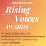 Rising Voices Awards logo