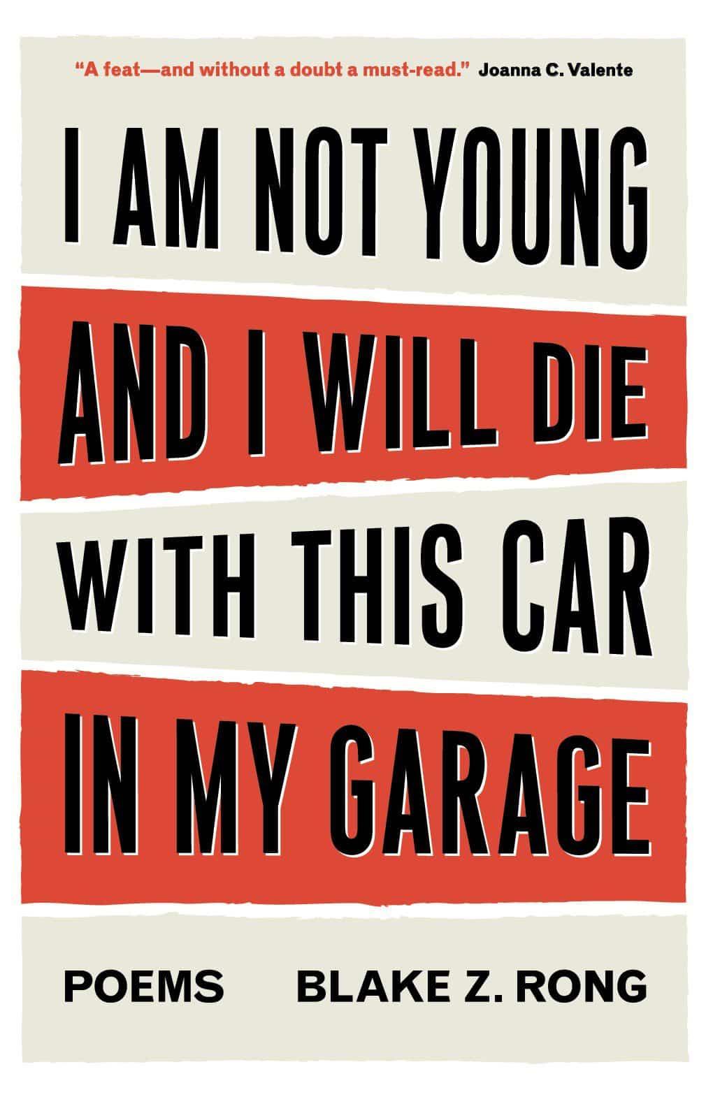 Book cover of I Am Not Young And I Will Die With This Car In My Garage by Blake Z. Rong