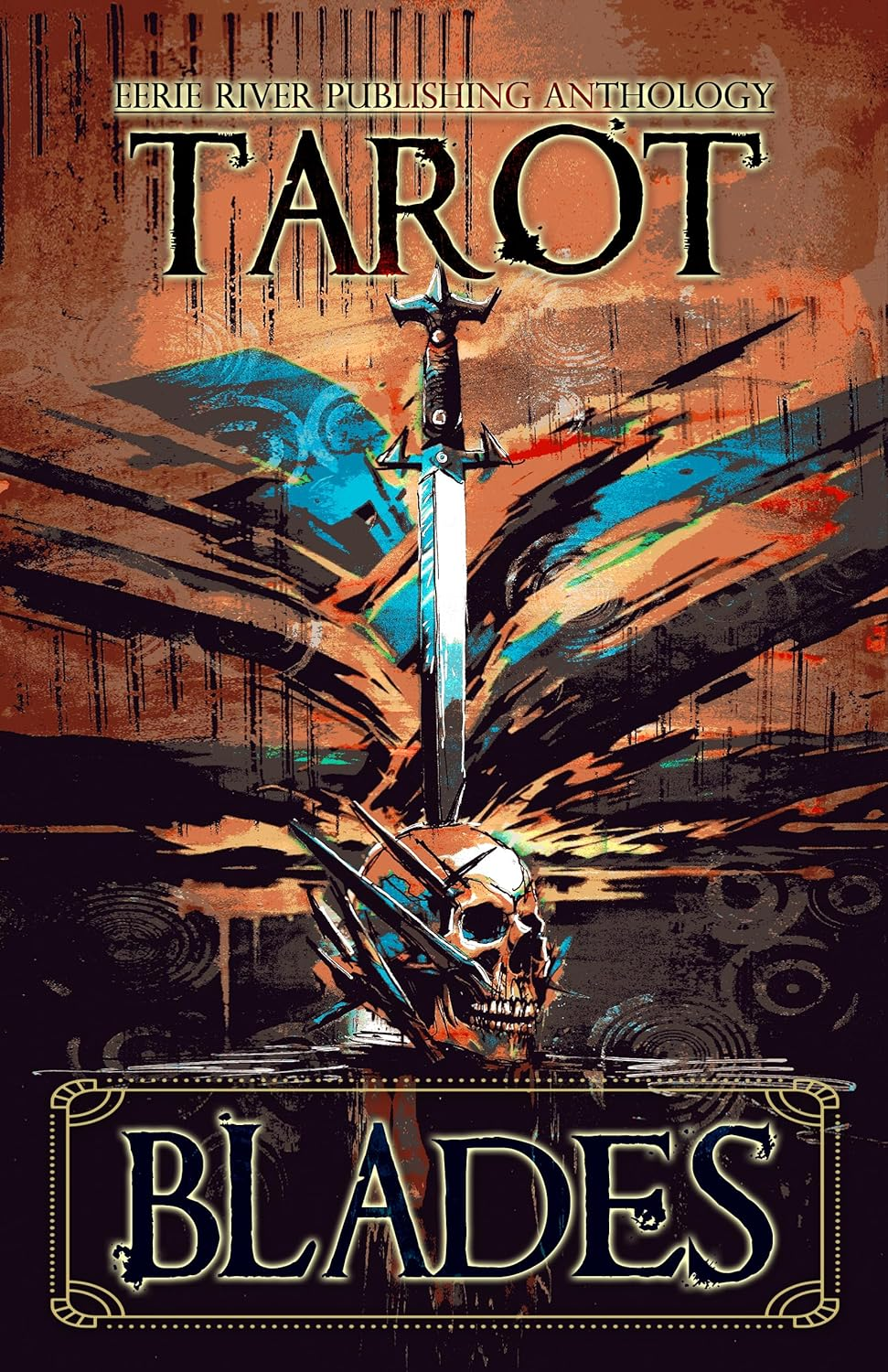 Book cover of 'Bloodthirsty' in Year of the Tarot: Blades Anthology by A. J. Sharpe