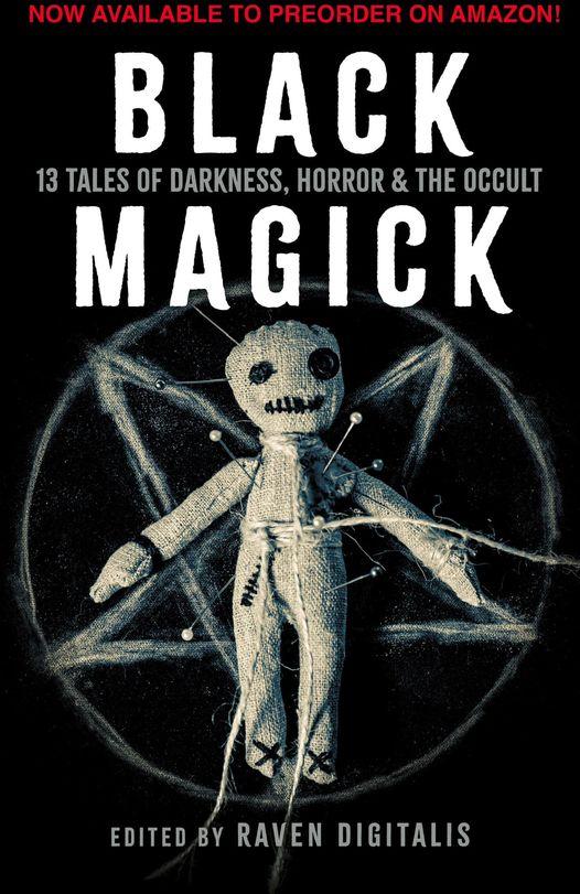 Book cover of Black Magick: 13 Tales of Darkness, Horror and the Occult by Adele Cosgrove-Bray