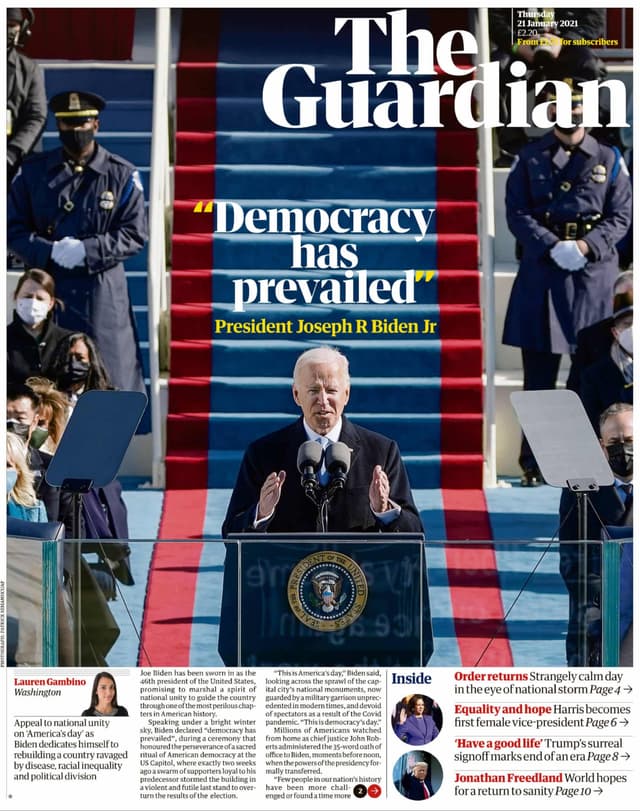 The Guardian latest issue