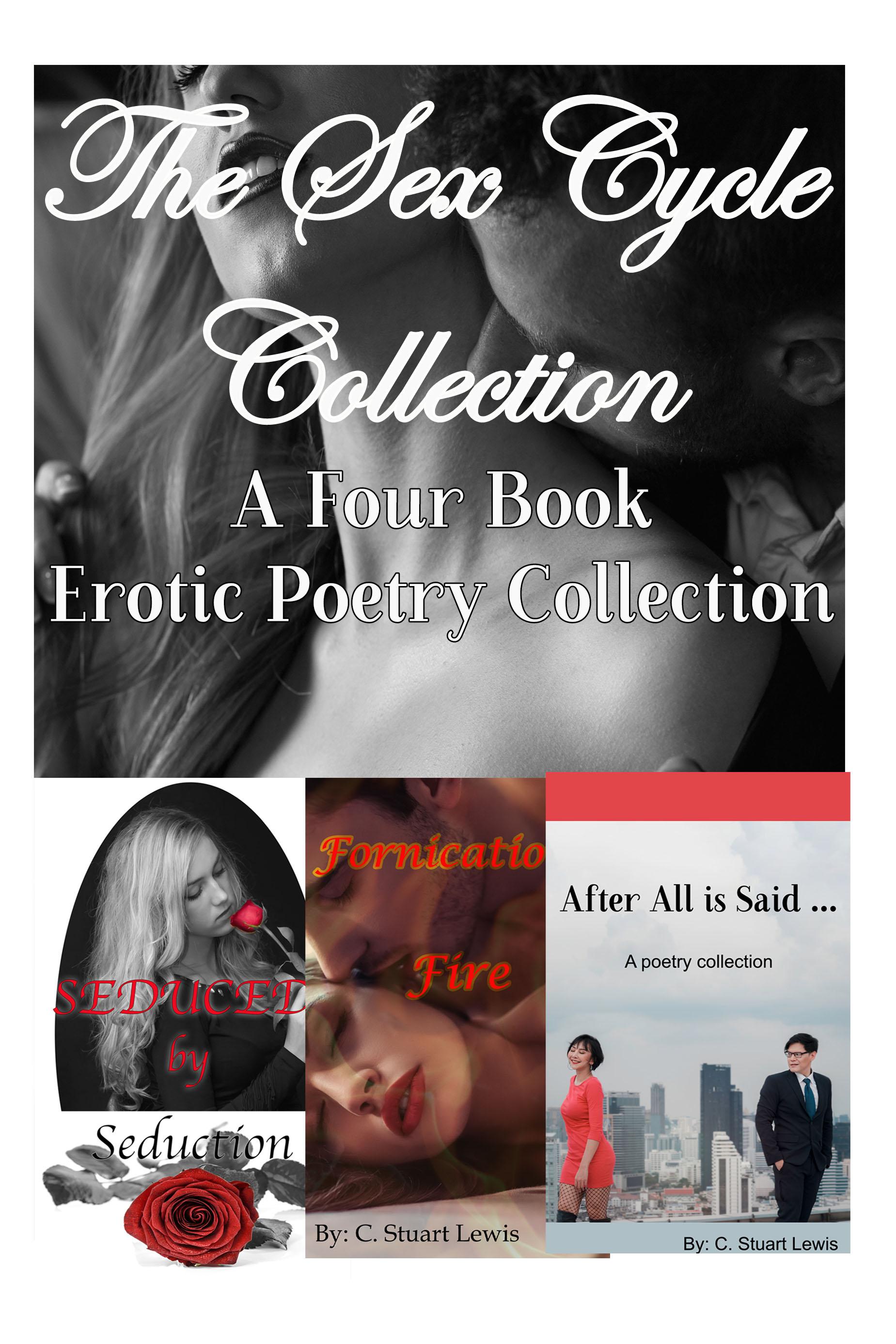 Book cover of The Sex Cycle Collection: The Four Book Erotic Poetry Collection by authorstew