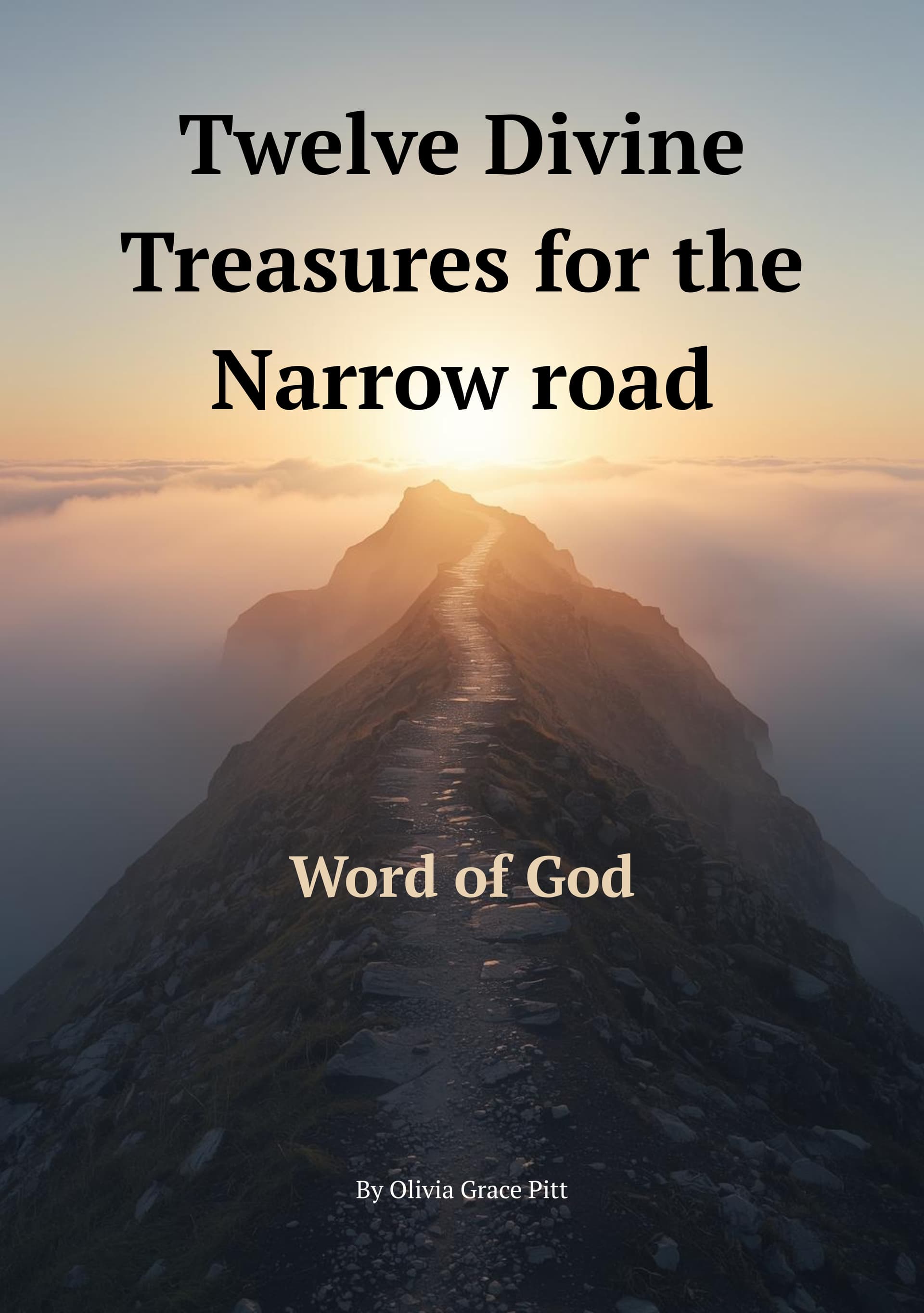 Book cover of Twelve Divine Treasures for the Narrow Road by Olivia Pitt