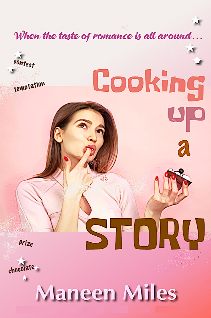 Book cover of Cooking Up a Story by maneen