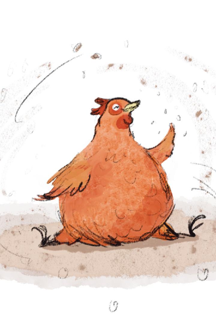 Book cover of Honey the Hen by Jona Eselaye David