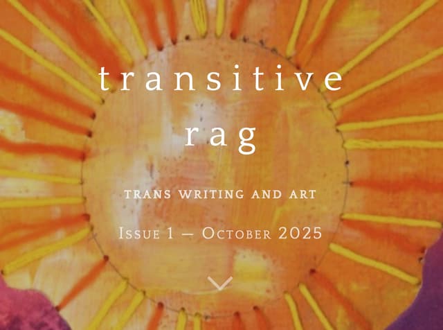 transitive rag latest issue