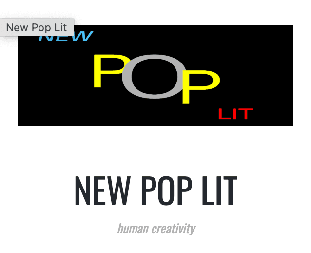 New Pop Lit latest issue