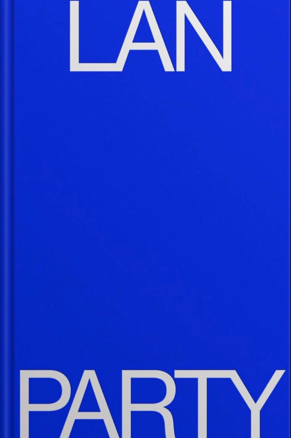 Book cover of LAN Party by merritt k