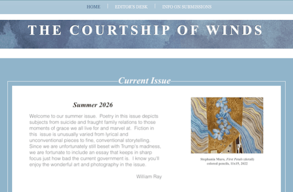 The Courtship of Winds latest issue