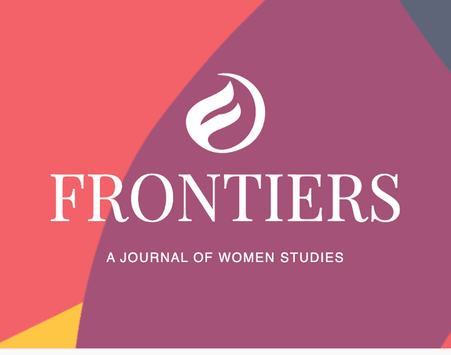 Frontiers: A Journal of Women Studies latest issue