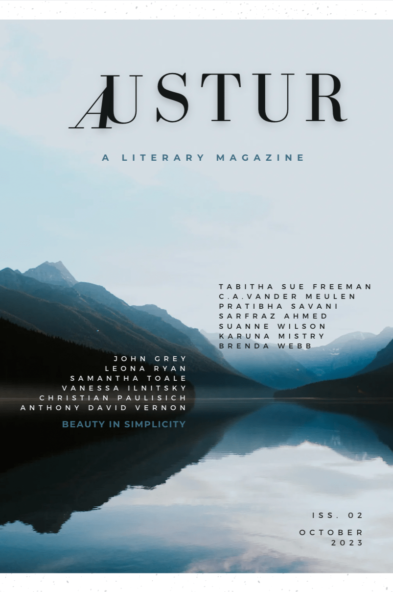 Book cover of 02 - Beauty in Simplicity by Austur Literary Magazine