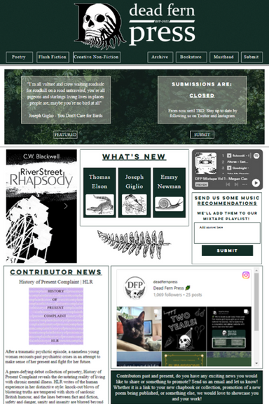 Dead Fern Press latest issue