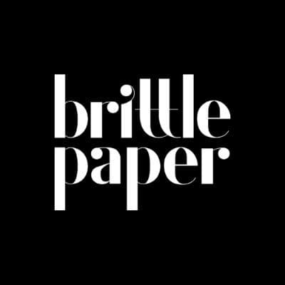 Cover of Brittle Paper