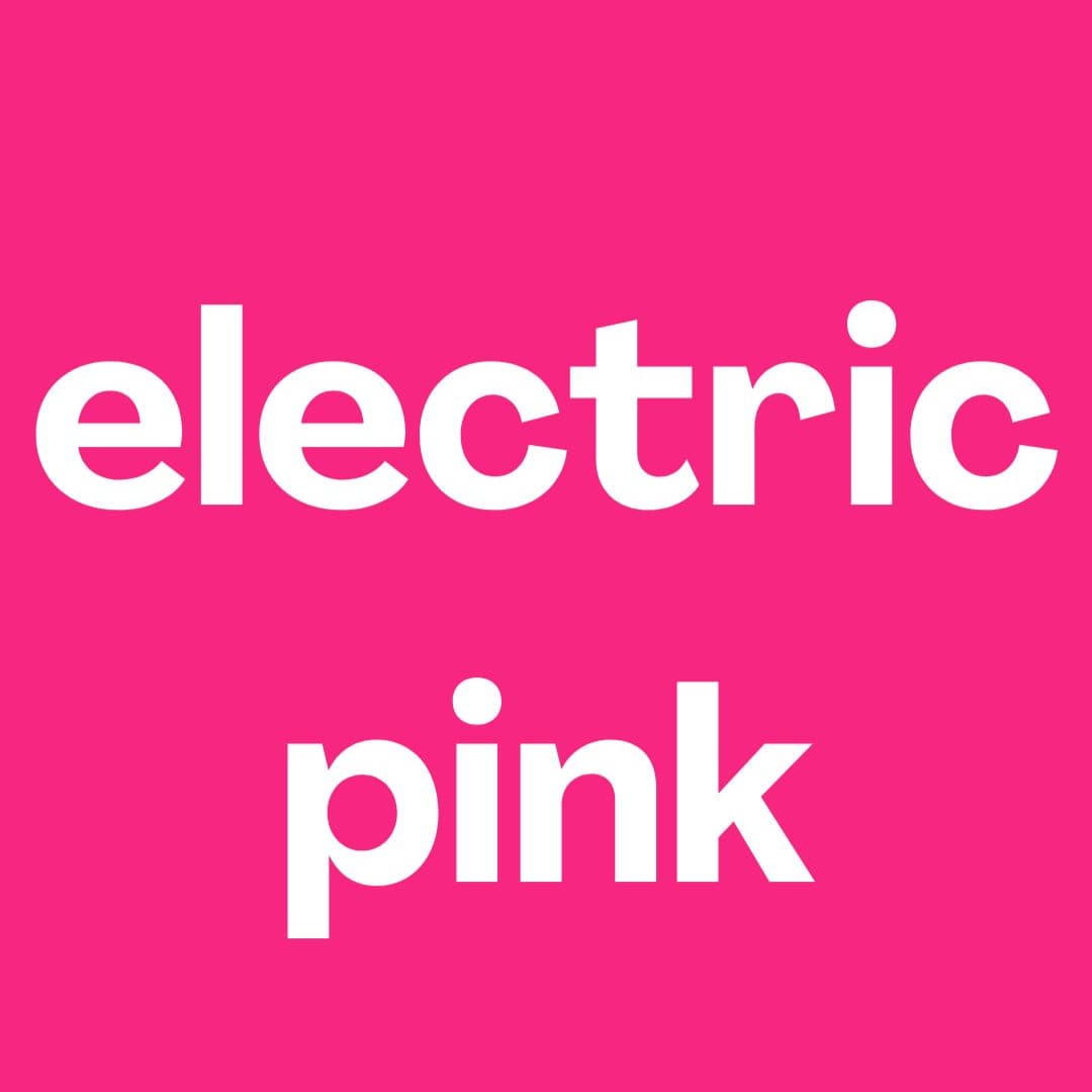 Cover of electric pink