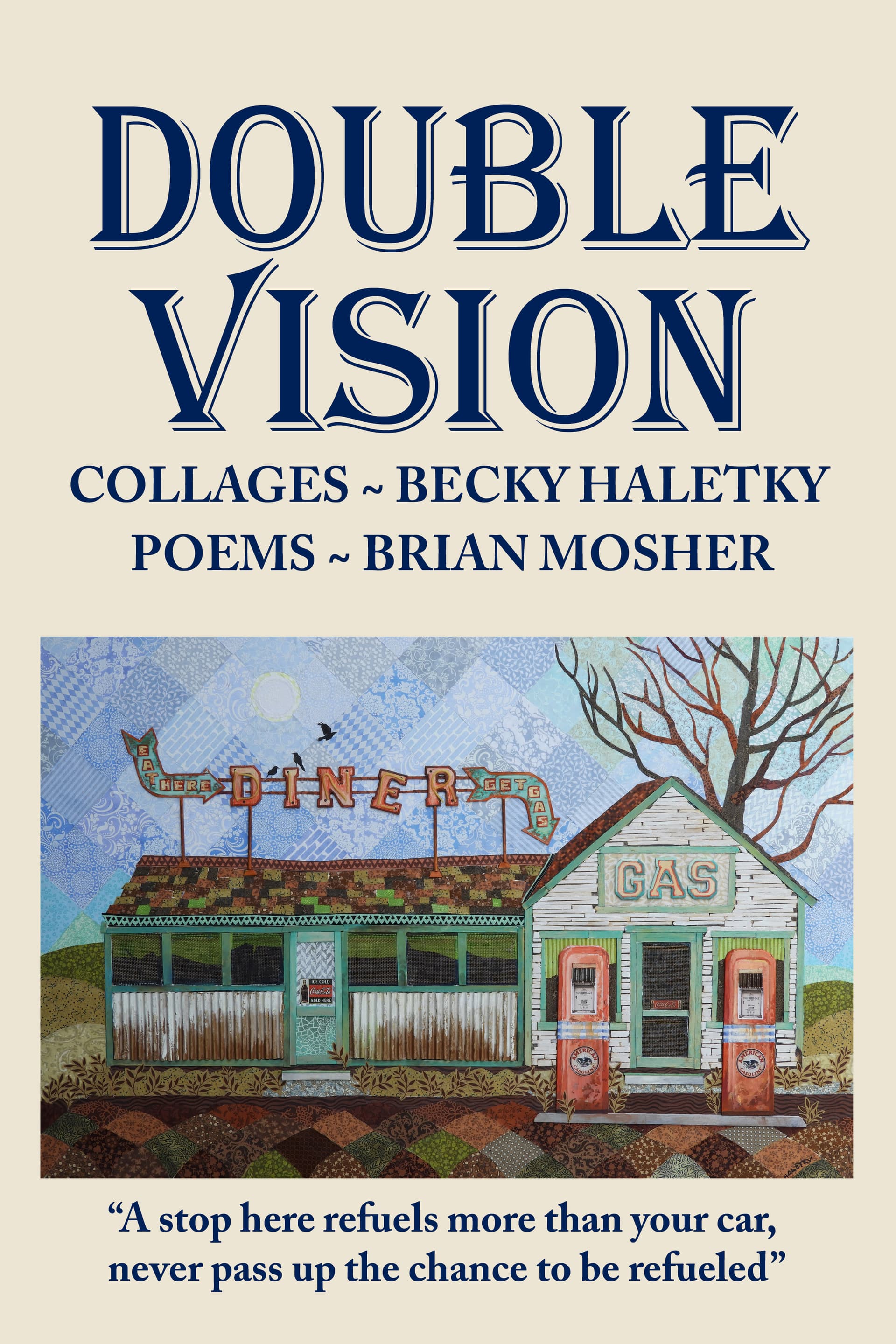 Book cover of Double Vision (with artist Becky Haletky) by mosherb987