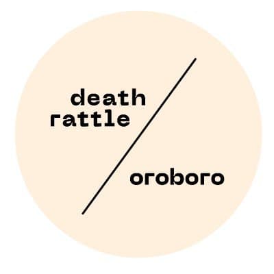 Cover of Oroboro Literary Journal - Death Rattle Literary