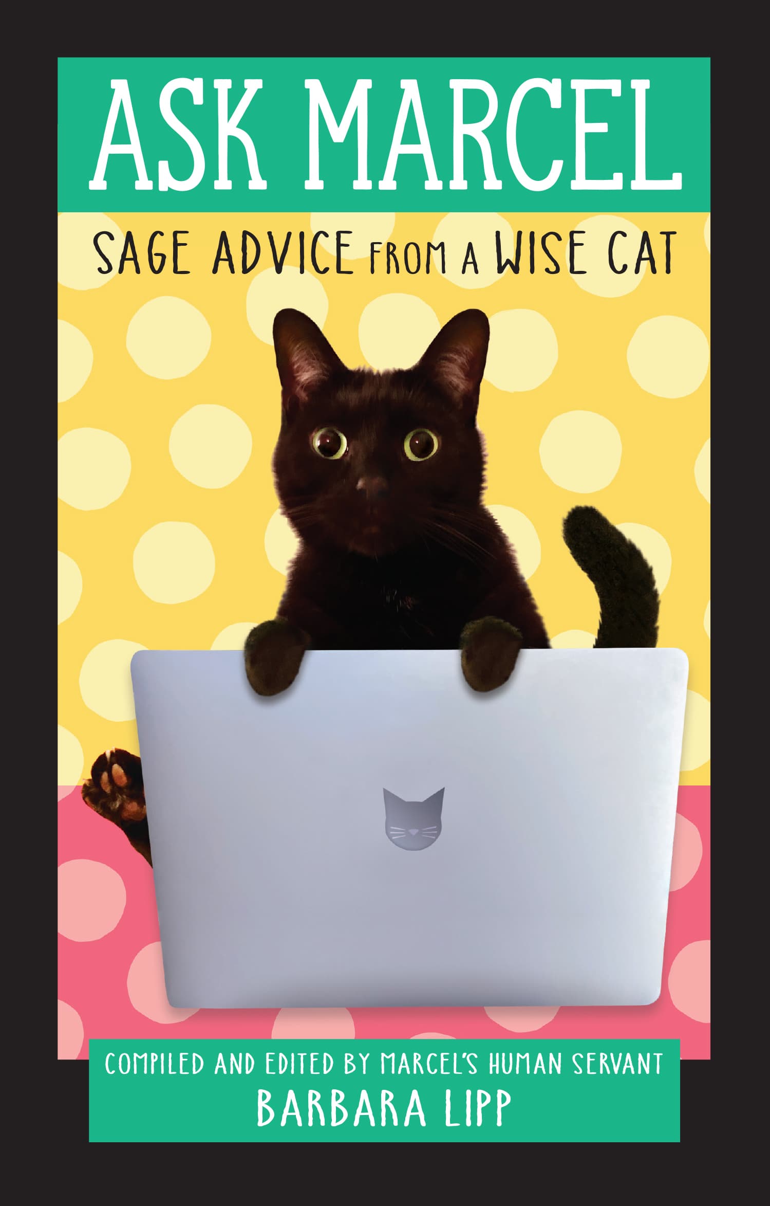 Book cover of Ask Marcel: Sage Advice from a Wise Cat by Barbara Lipp