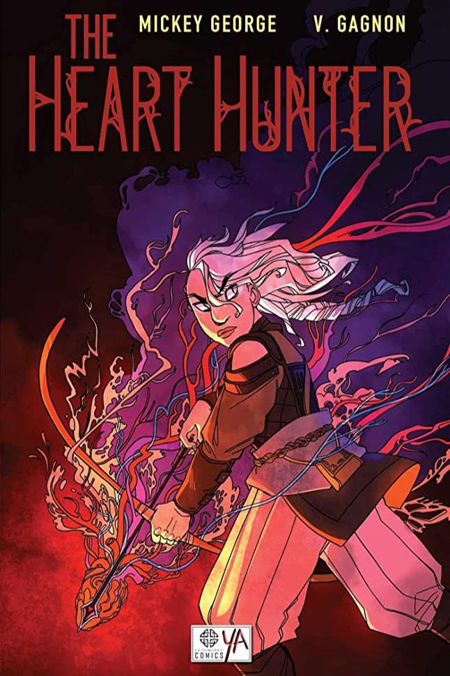 Book cover of The Heart Hunter by V. Gagnon