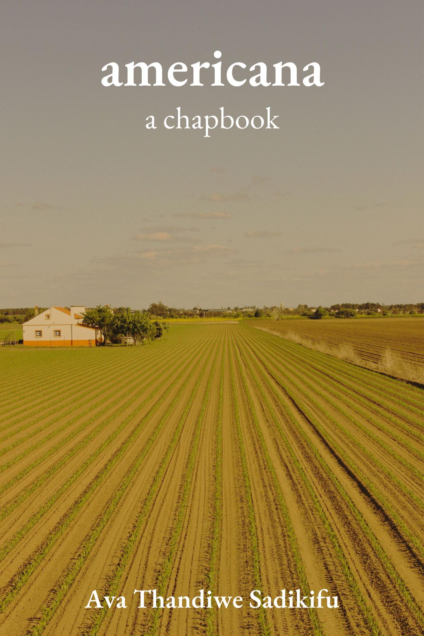Book cover of Americana: A Chapbook by Ava Sadikifu
