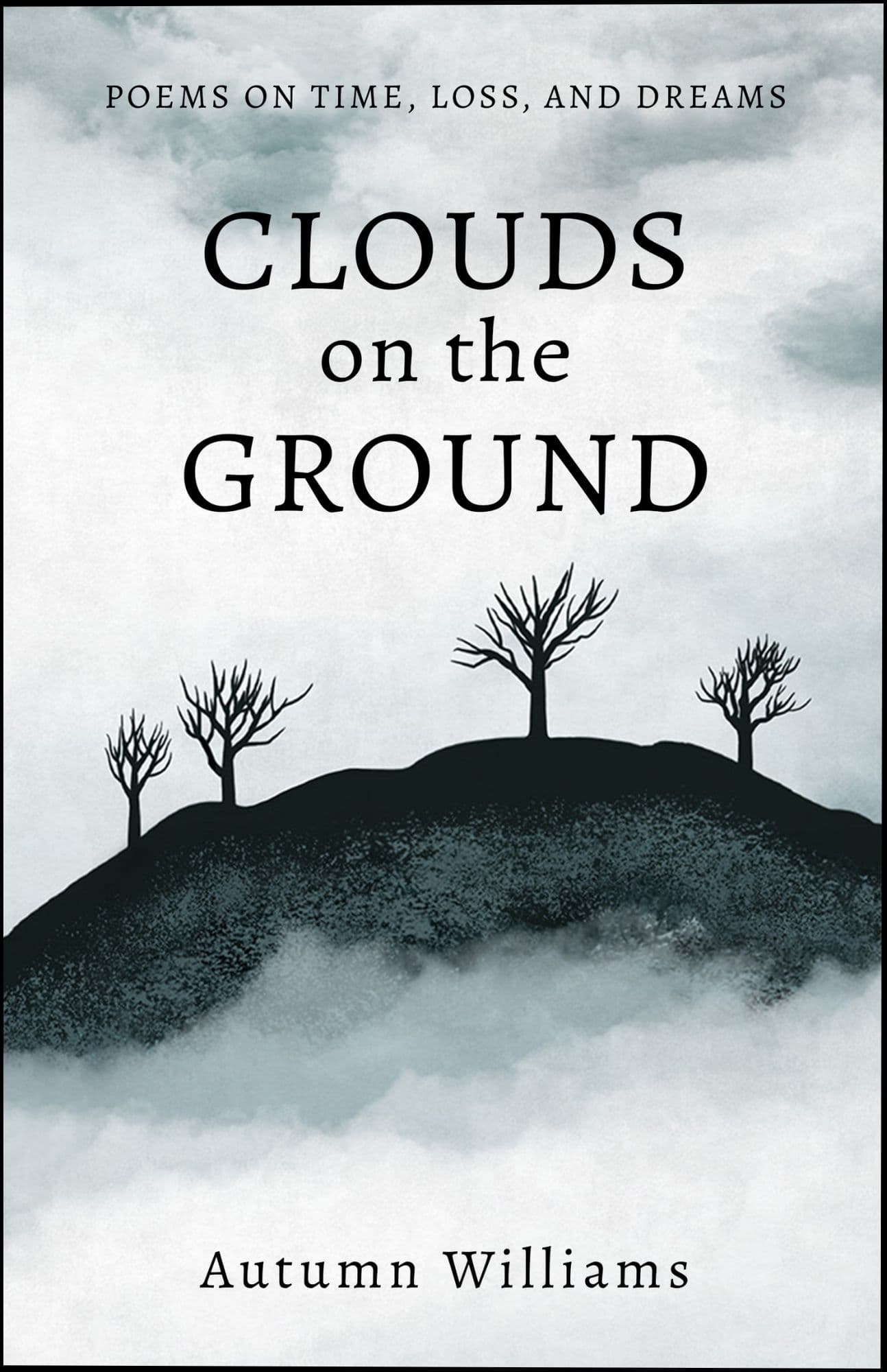 Book cover of Clouds on the Ground by autumnwilliamspoetry