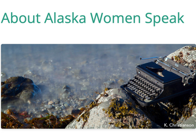 Alaska Women Speak latest issue