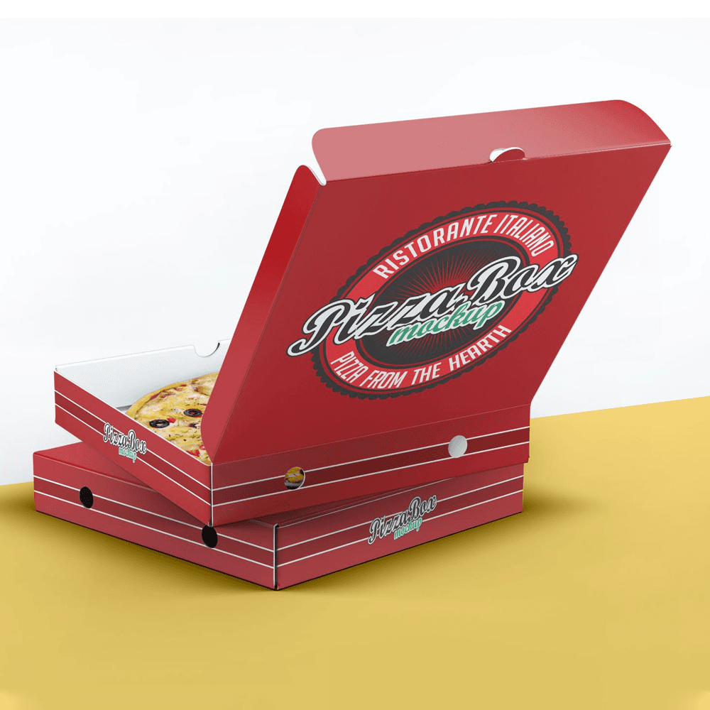 Book cover of CUSTOM PIZZA BOXES GUIDLINES by Packaging Bull UK