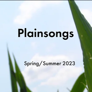 Cover of Plainsongs Poetry Magazine (hiatus)